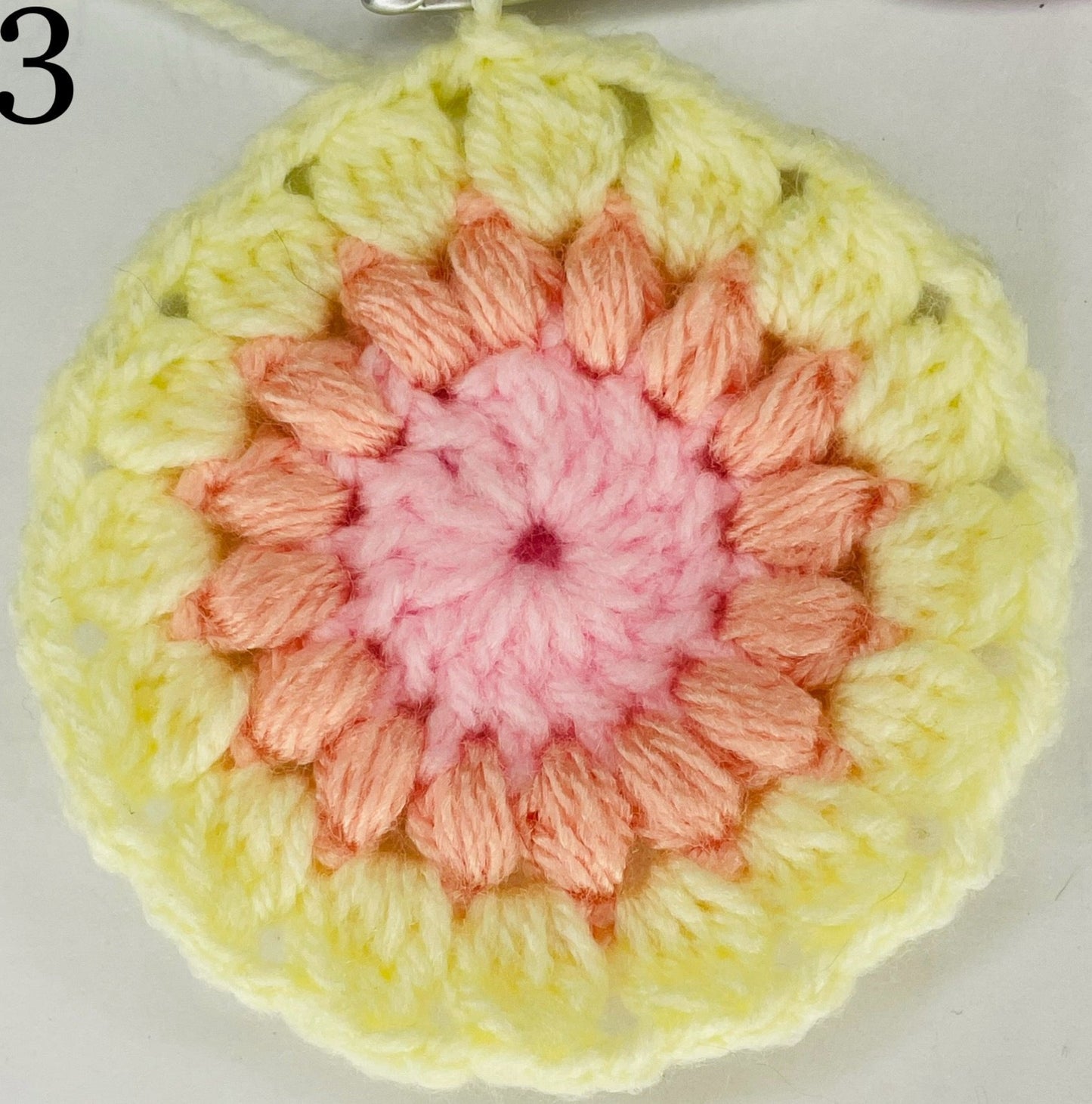 SUNFLOWER GRANNY SQUARE PATTERN (PDF ONLY)