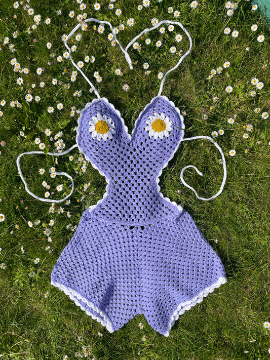 PASTEL BEACH PLAYSUIT (custom)